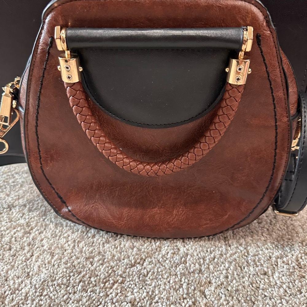 Brown purse handbag - Picture 4 of 12